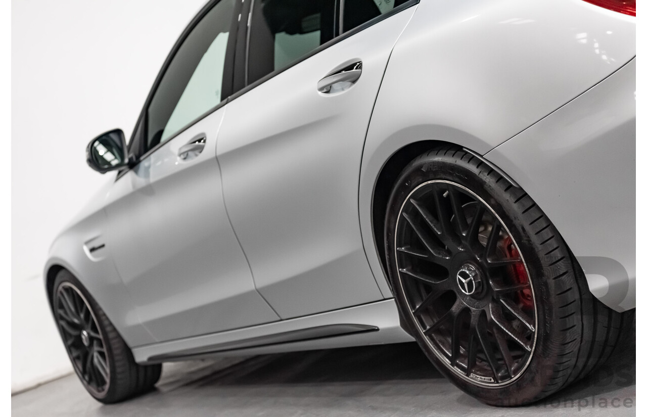 7/2016 Mercedes-Benz C63 AMG S 205 4d Sedan Silver 4.0L Twin Turbocharged V8