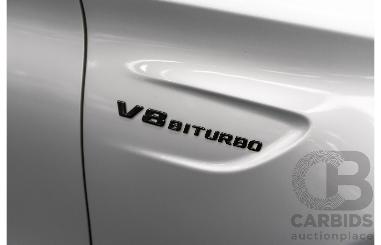 7/2016 Mercedes-Benz C63 AMG S 205 4d Sedan Silver 4.0L Twin Turbocharged V8