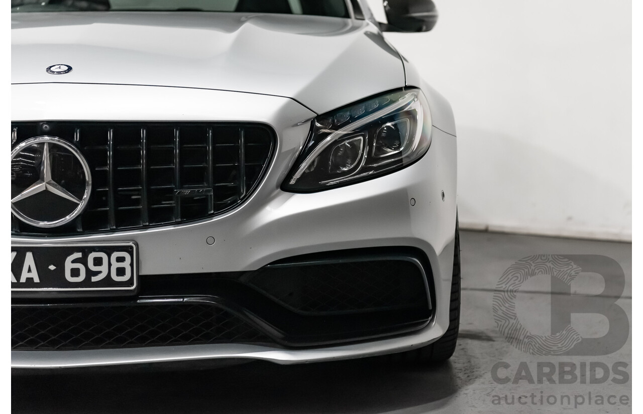 7/2016 Mercedes-Benz C63 AMG S 205 4d Sedan Silver 4.0L Twin Turbocharged V8
