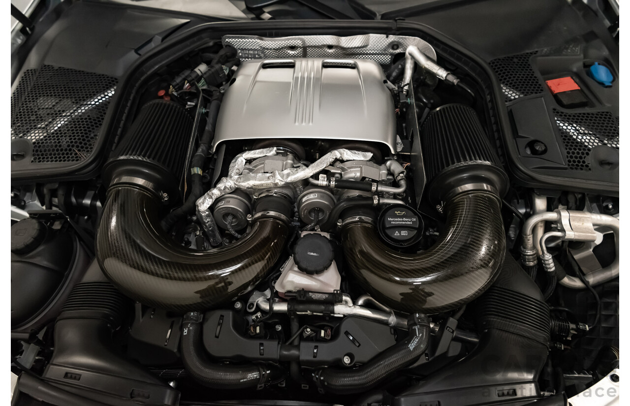 7/2016 Mercedes-Benz C63 AMG S 205 4d Sedan Silver 4.0L Twin Turbocharged V8