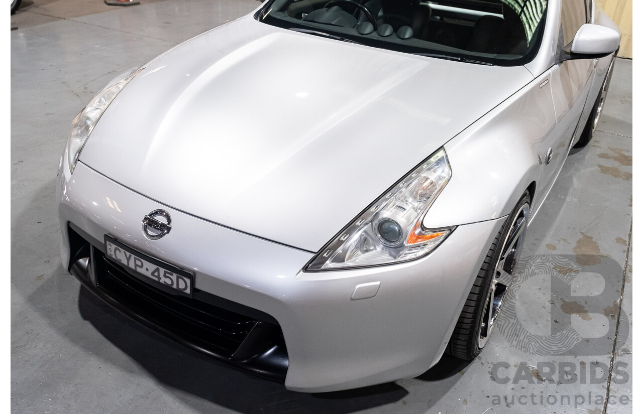 6/2012 Nissan 370Z Z34 MY13 2d Coupe Brilliant Silver V6 3.7L