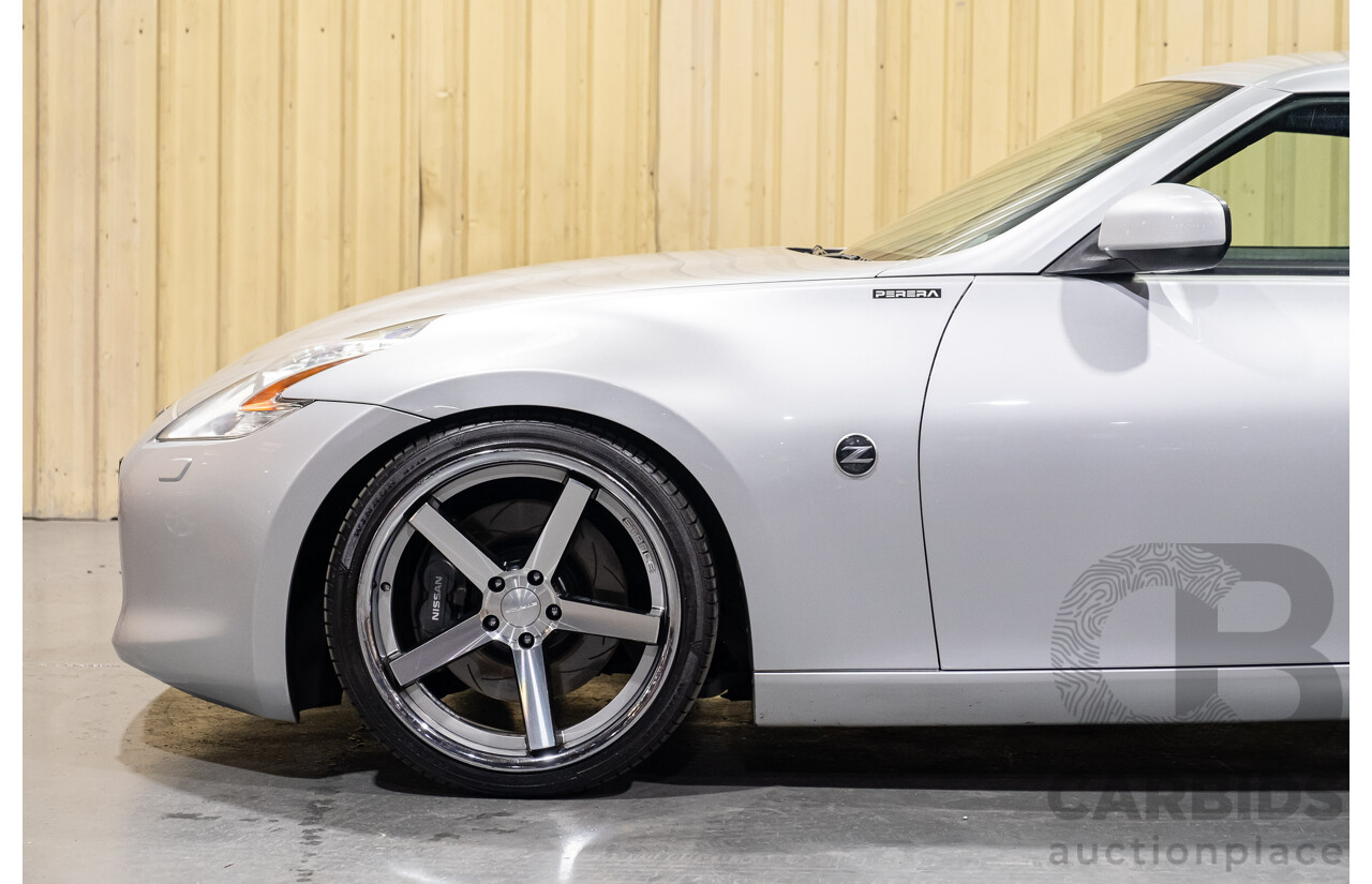 6/2012 Nissan 370Z Z34 MY13 2d Coupe Brilliant Silver V6 3.7L