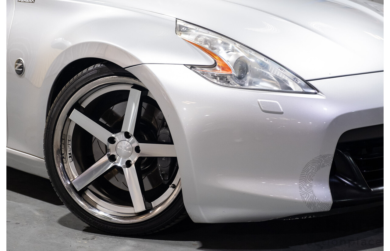 6/2012 Nissan 370Z Z34 MY13 2d Coupe Brilliant Silver V6 3.7L