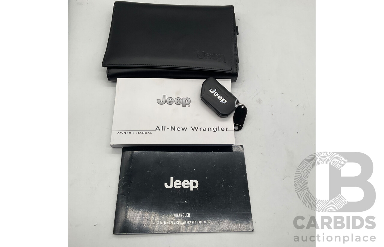 10/2019 Jeep Wrangler Unlimted Sport S (4x4) JL MY19 4d Convertible Wagon Metallic Silver V6 3.6L