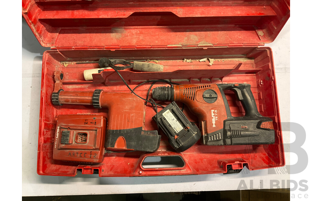 HILTI (TE-7A) Rotary Hammer Performance Package - Estimated ORP $2,929.00