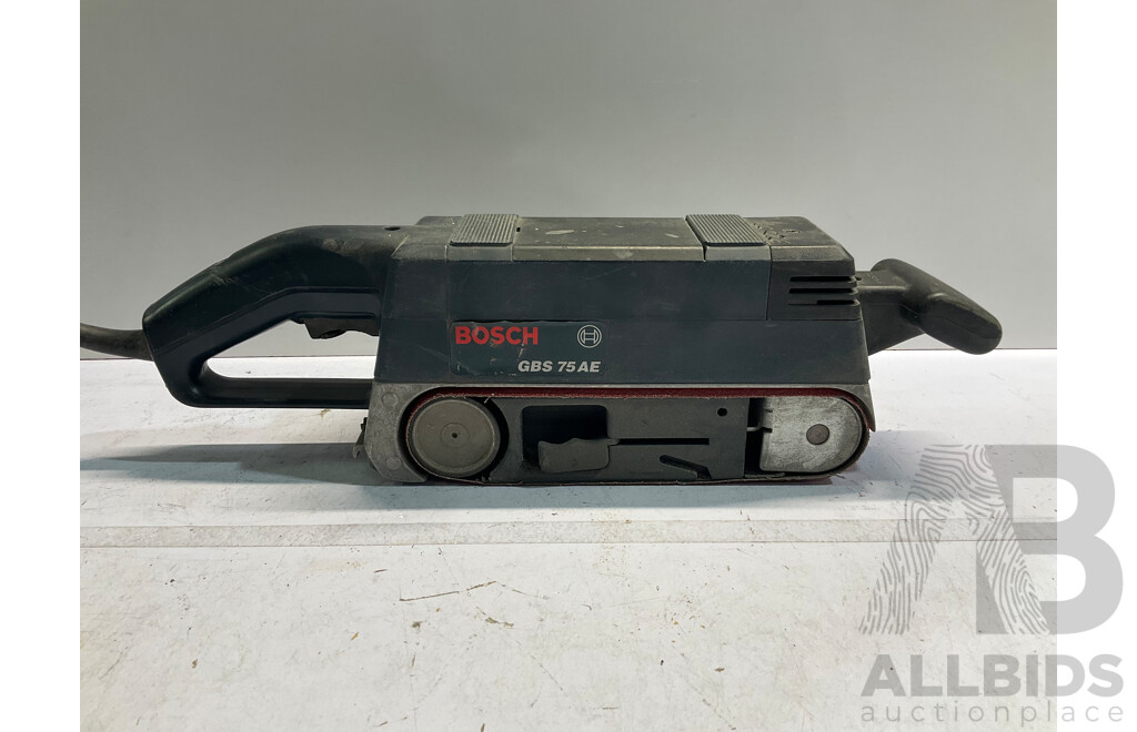 BOSCH GBS 75 AE Corded Belt Sander Lot 1481665 ALLBIDS