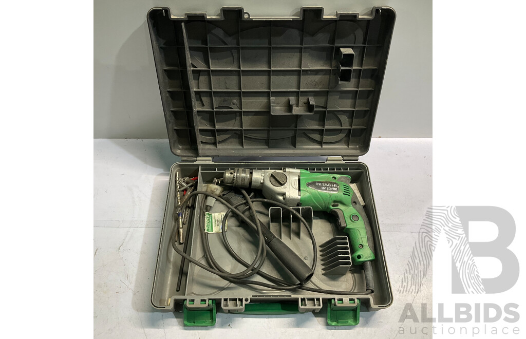 HITACHI DV20VB2(H8) 240V 13mm 730W 2-Speed Impact Drill - Estimated ORP $399.00