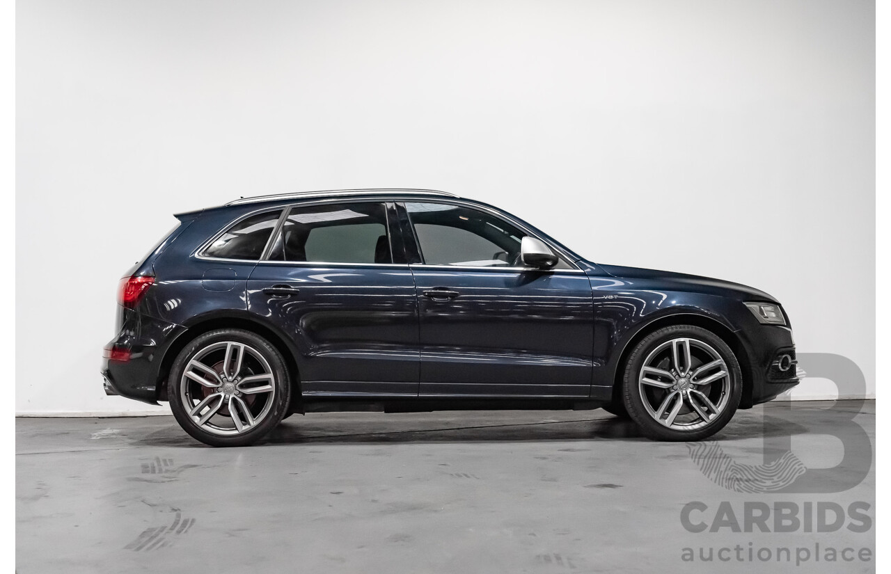 1/2015 Audi SQ5 3.0 TDI Quattro 8R MY15 5d Wagon Midnight Blue 3.0L V6 Turbo Diesel