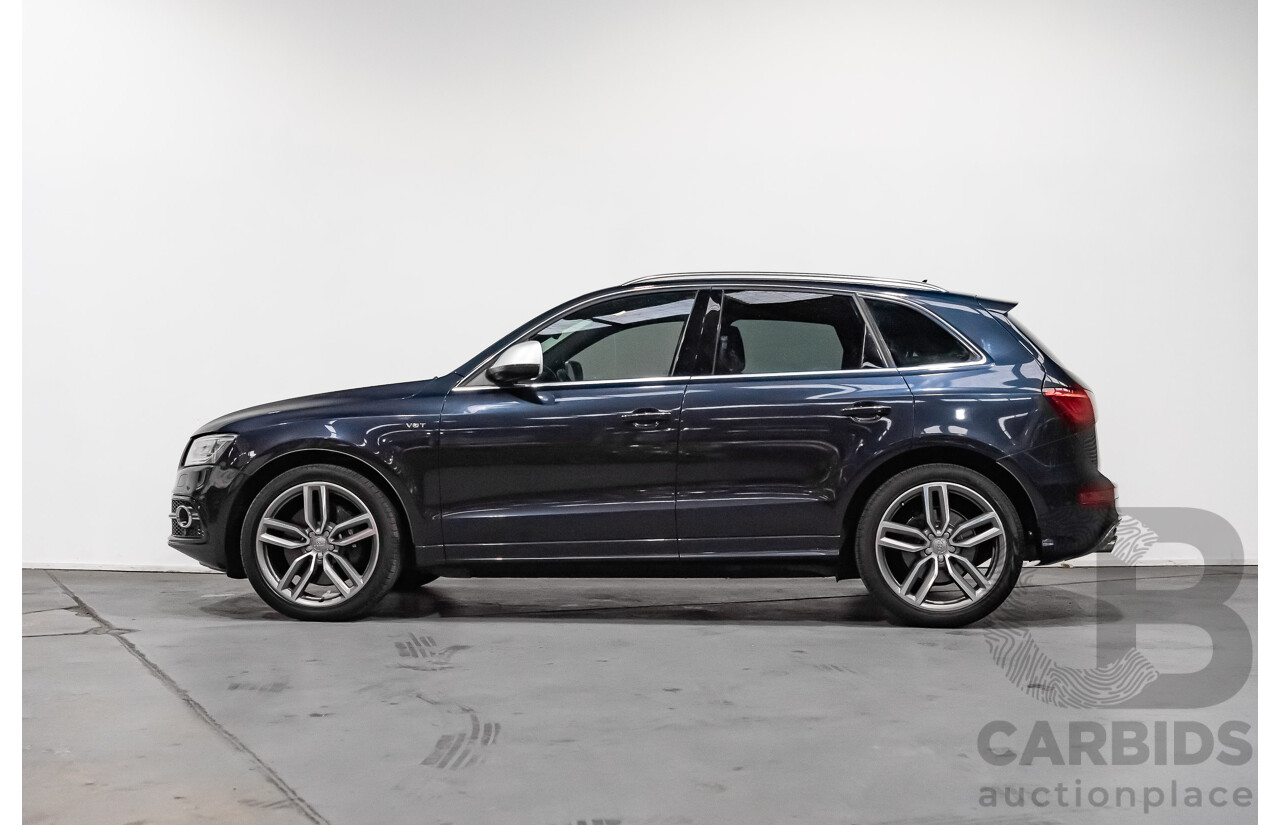 1/2015 Audi SQ5 3.0 TDI Quattro 8R MY15 5d Wagon Midnight Blue 3.0L V6 Turbo Diesel