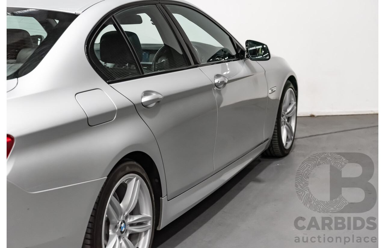 10/2012 BMW 520d M-Sport F10 MY12 4d Sedan Silver Turbo Diesel 2.0L