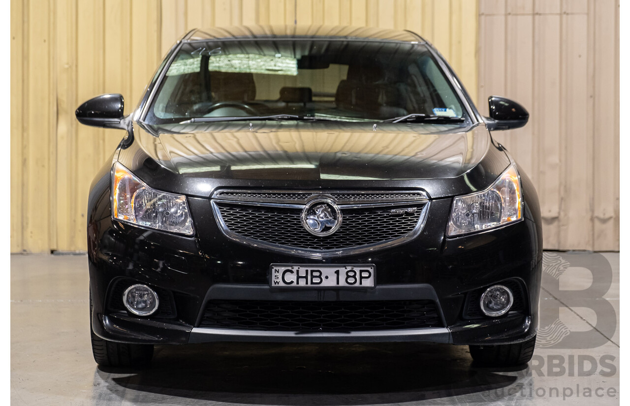 6/2012 Holden Cruze SRi V JH MY12 5d Hatchback Black Turbo 1.4L