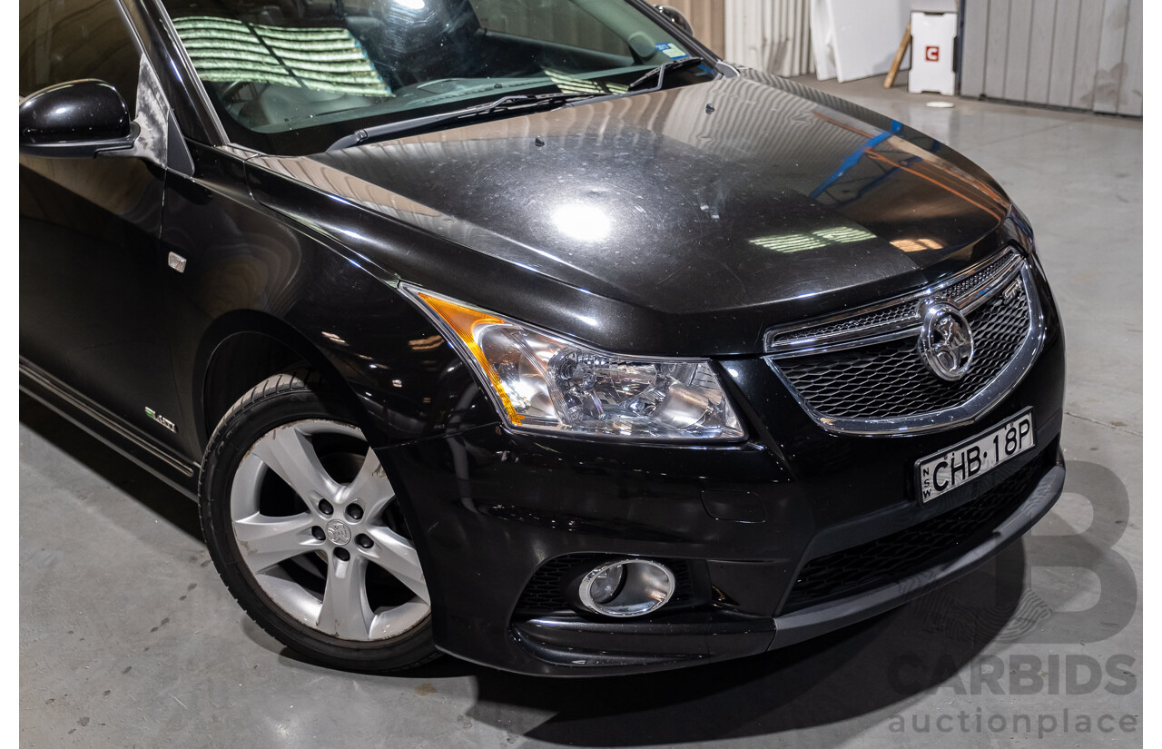 6/2012 Holden Cruze SRi V JH MY12 5d Hatchback Black Turbo 1.4L