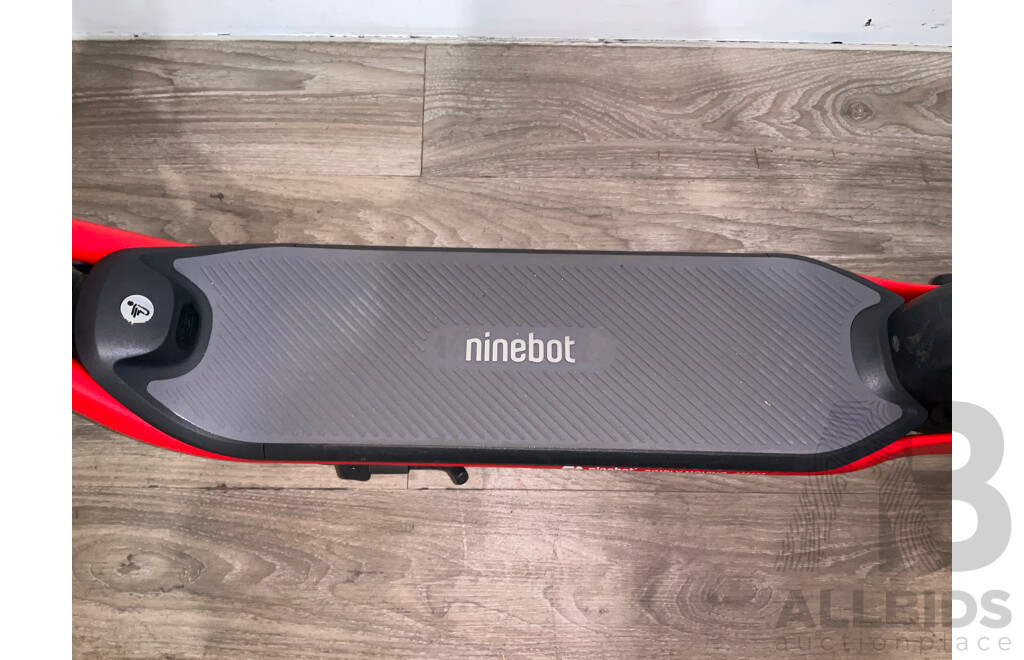 SEGWAY Ninebot D18U Kickscooter (Red/black) - Estimated ORP $699