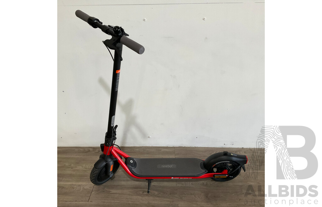 SEGWAY Ninebot D18U Kickscooter (Red/black) - Estimated ORP $699