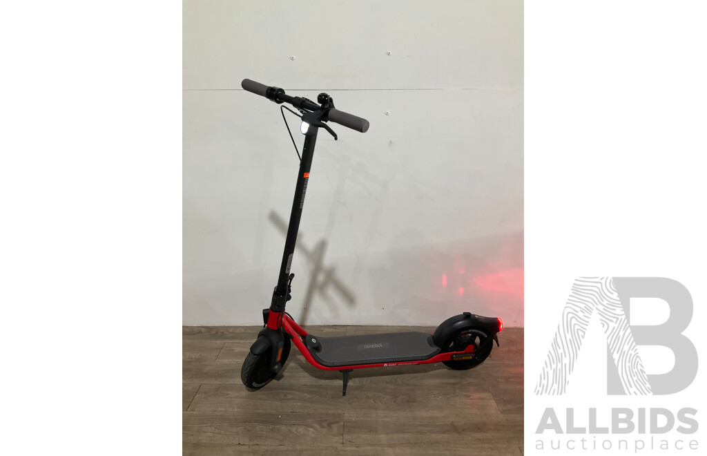 SEGWAY Ninebot D18U Kickscooter (Red/black) - Estimated ORP $699