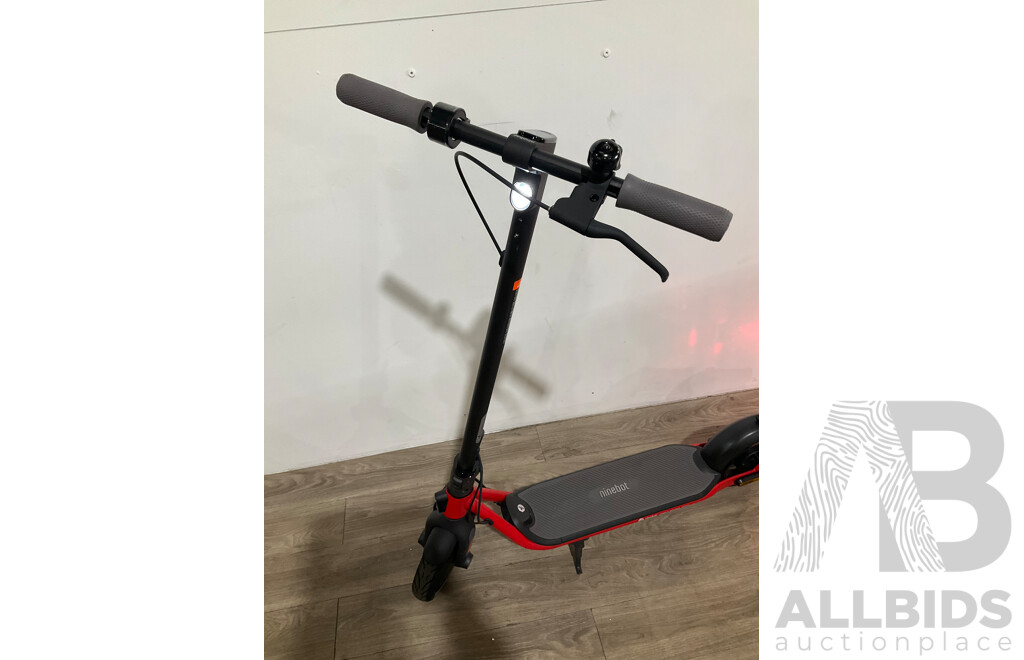 SEGWAY Ninebot D18U Kickscooter (Red/black) - Estimated ORP $699