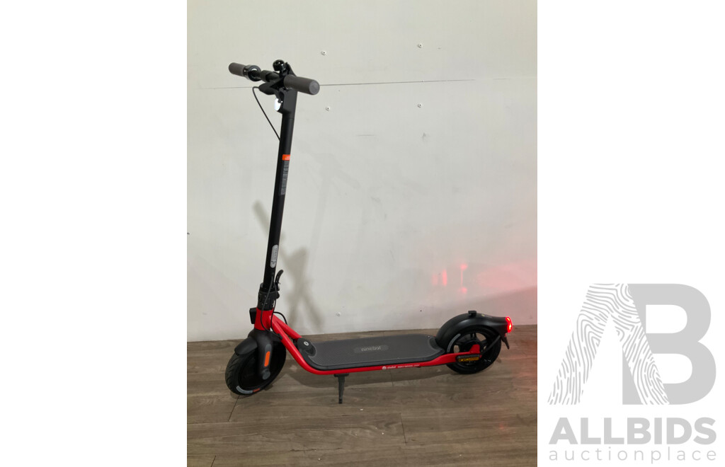 SEGWAY Ninebot D18U Kickscooter (Red/black) - Estimated ORP $699