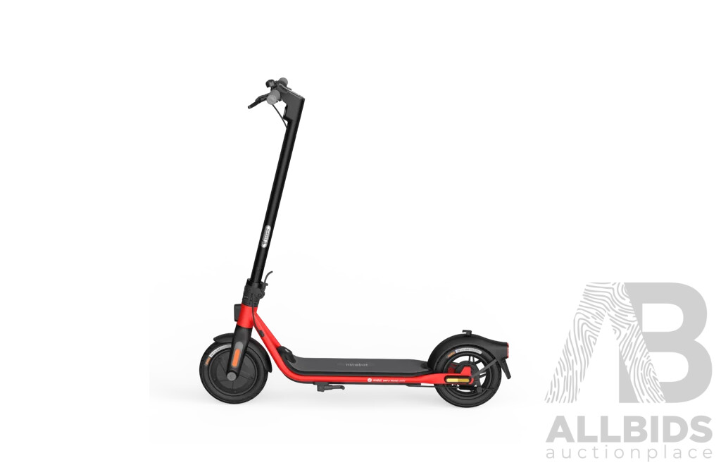 SEGWAY Ninebot D18U Kickscooter (Red/black) - Estimated ORP $699