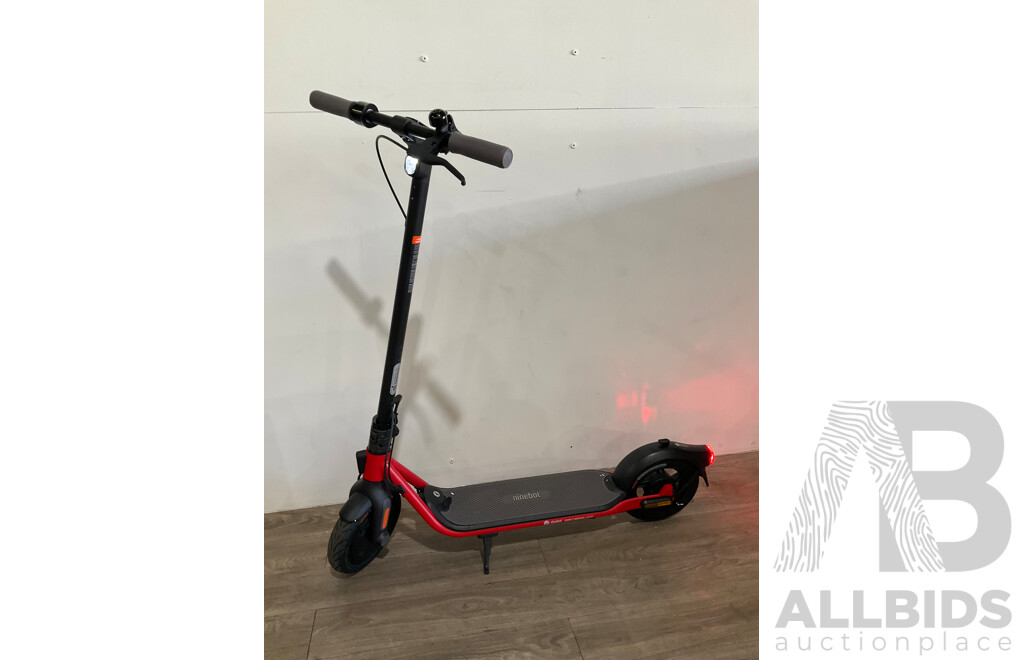 SEGWAY Ninebot D18U Kickscooter (Red/black) - Estimated ORP $699