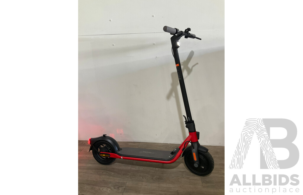 SEGWAY Ninebot D18U Kickscooter (Red/black) - Estimated ORP $699