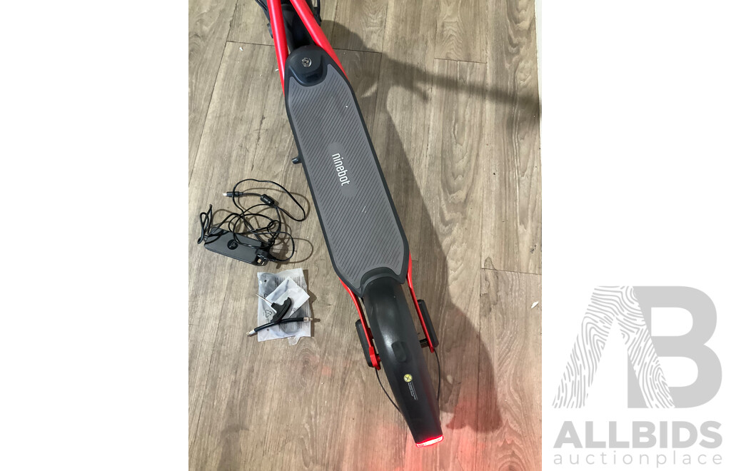 SEGWAY Ninebot D18U Kickscooter (Red/black) - Estimated ORP $699