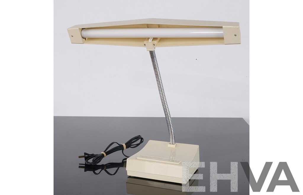 Vintage Fluro Desk Lamp by Norax