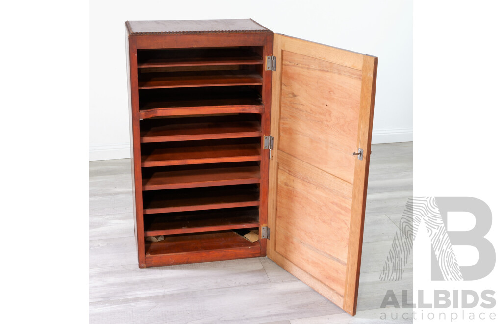 A Vintage Handmade Timber Cabinet