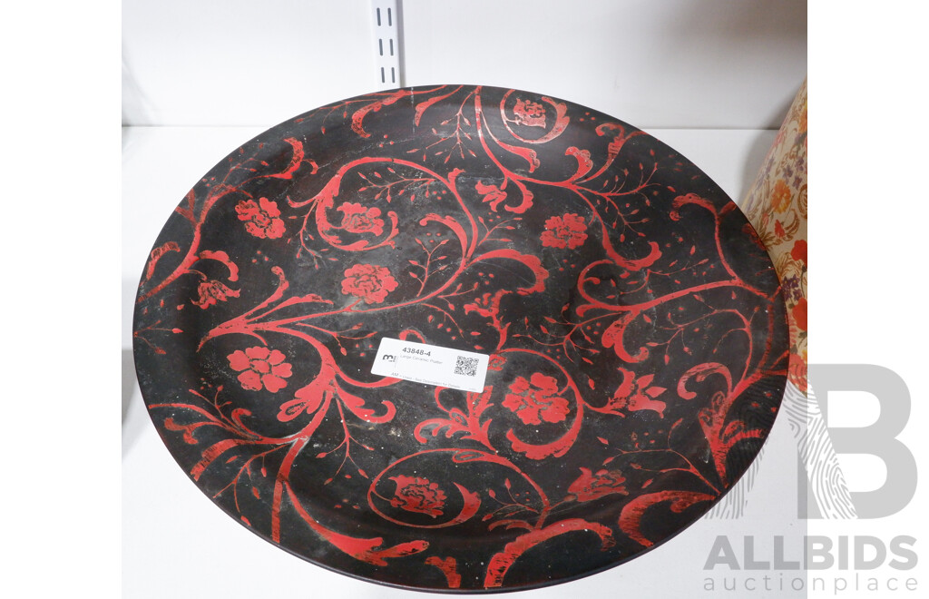 Large Ceramic Platter