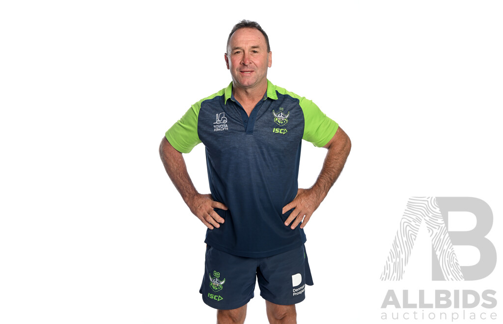 Signed by NRL Head Coach Ricky Stuart and NRLW Head Coach Darrin Borthwick - Canberra Raiders 2023 Women in League Jersey - Proceeds Towards Raiders Foundation