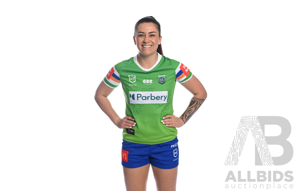 2. Albert Hopoate - Canberra Raiders 2023 Women in League Jersey - Proceeds Towards Raiders Foundation