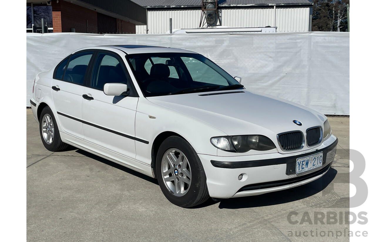 4/2003 Bmw 3 18i E46 4d Sedan White 2.0L