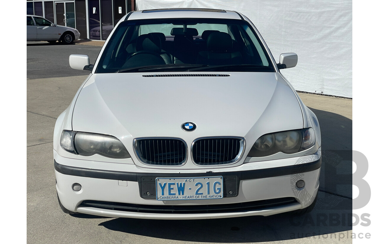 4/2003 Bmw 3 18i E46 4d Sedan White 2.0L