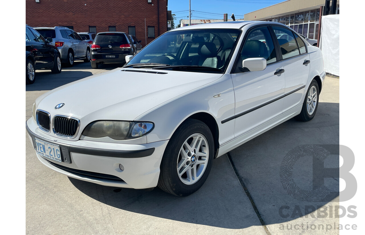 4/2003 Bmw 3 18i E46 4d Sedan White 2.0L