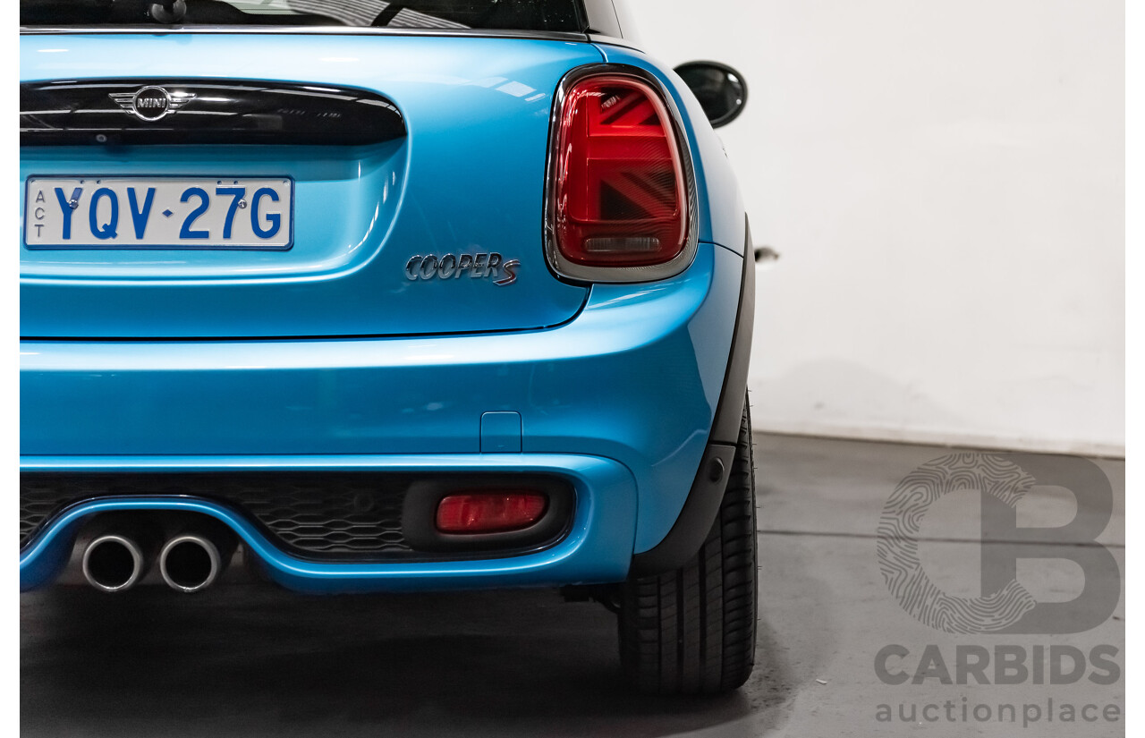 10/2019 Mini Cooper S F56 3d Hatchback Blue 2.0L Turbo