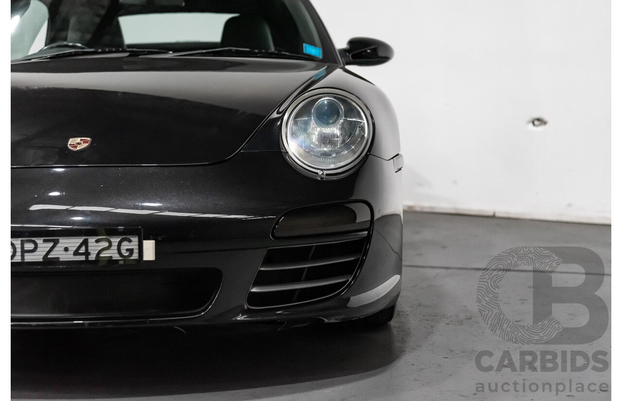 6/2005 Porsche 911 Carrera 4 997 Wide Body 2d Cabriolet Black 3.6L