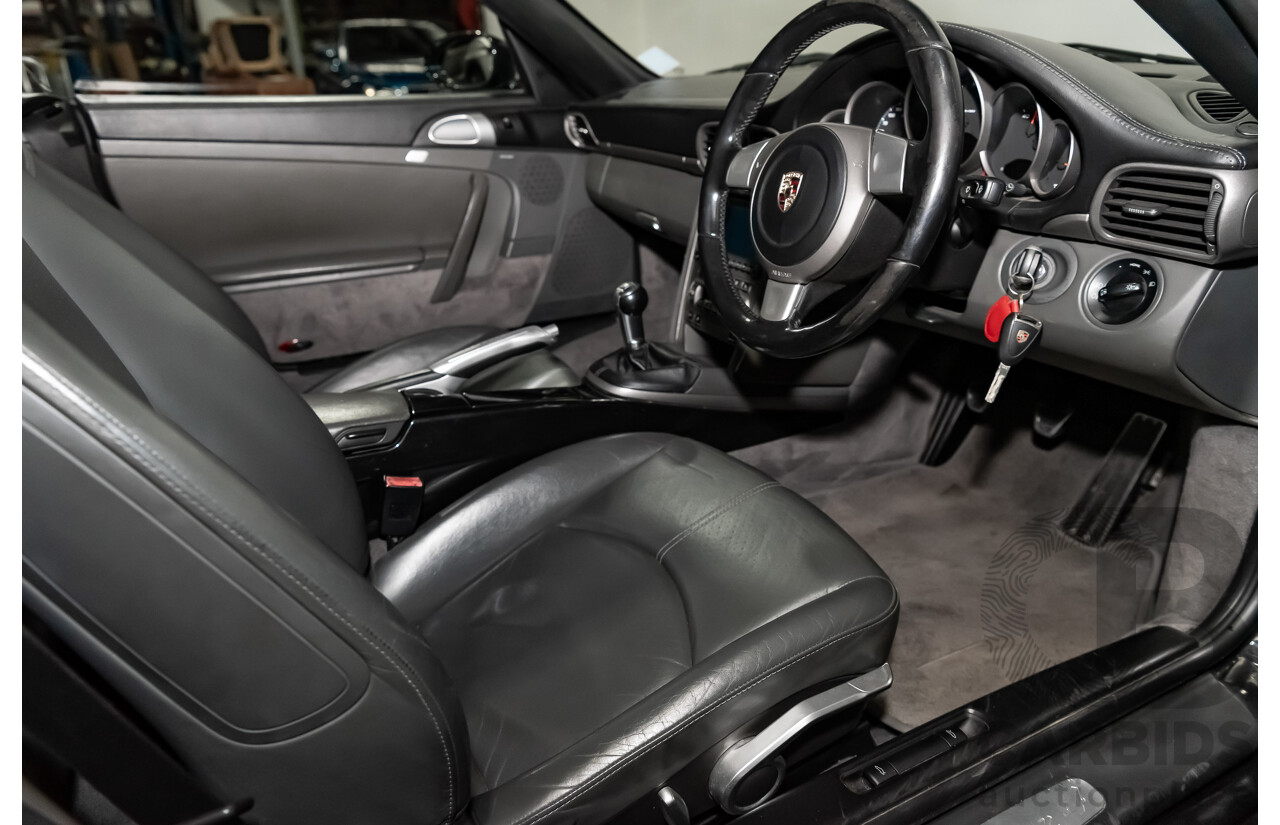 6/2005 Porsche 911 Carrera 4 997 Wide Body 2d Cabriolet Black 3.6L