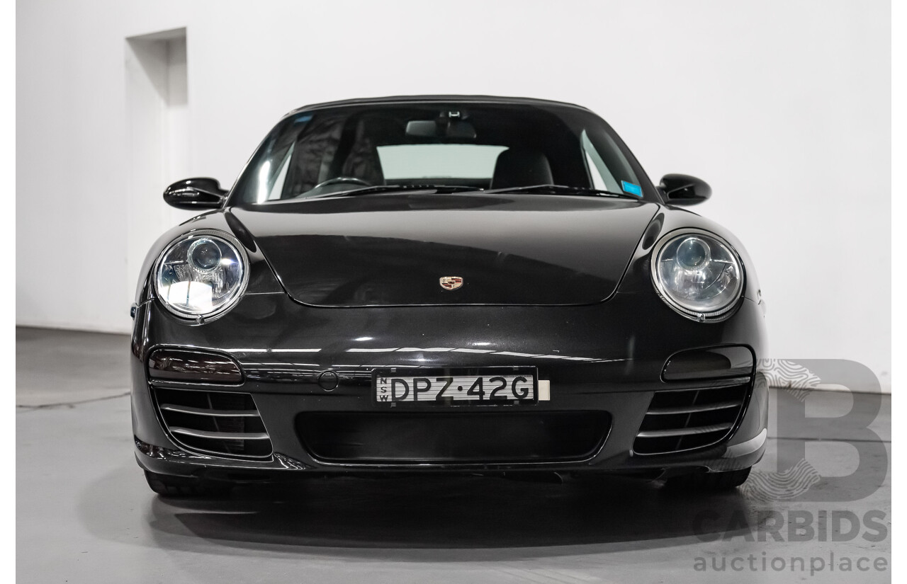 6/2005 Porsche 911 Carrera 4 997 Wide Body 2d Cabriolet Black 3.6L