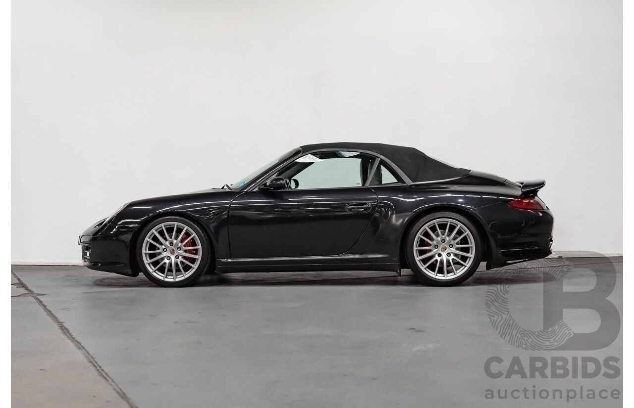 6/2005 Porsche 911 Carrera 4 997 Wide Body 2d Cabriolet Black 3.6L