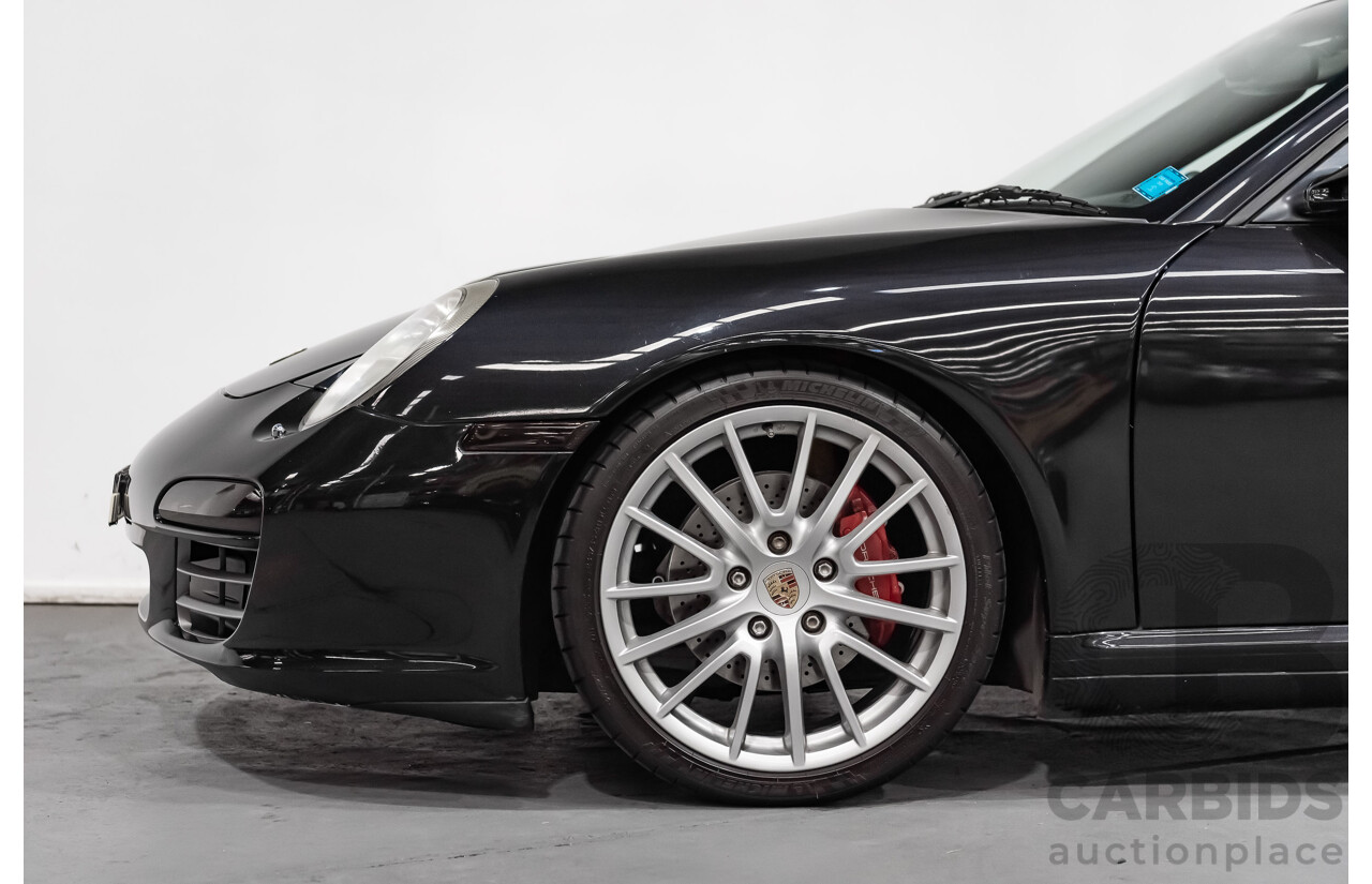 6/2005 Porsche 911 Carrera 4 997 Wide Body 2d Cabriolet Black 3.6L