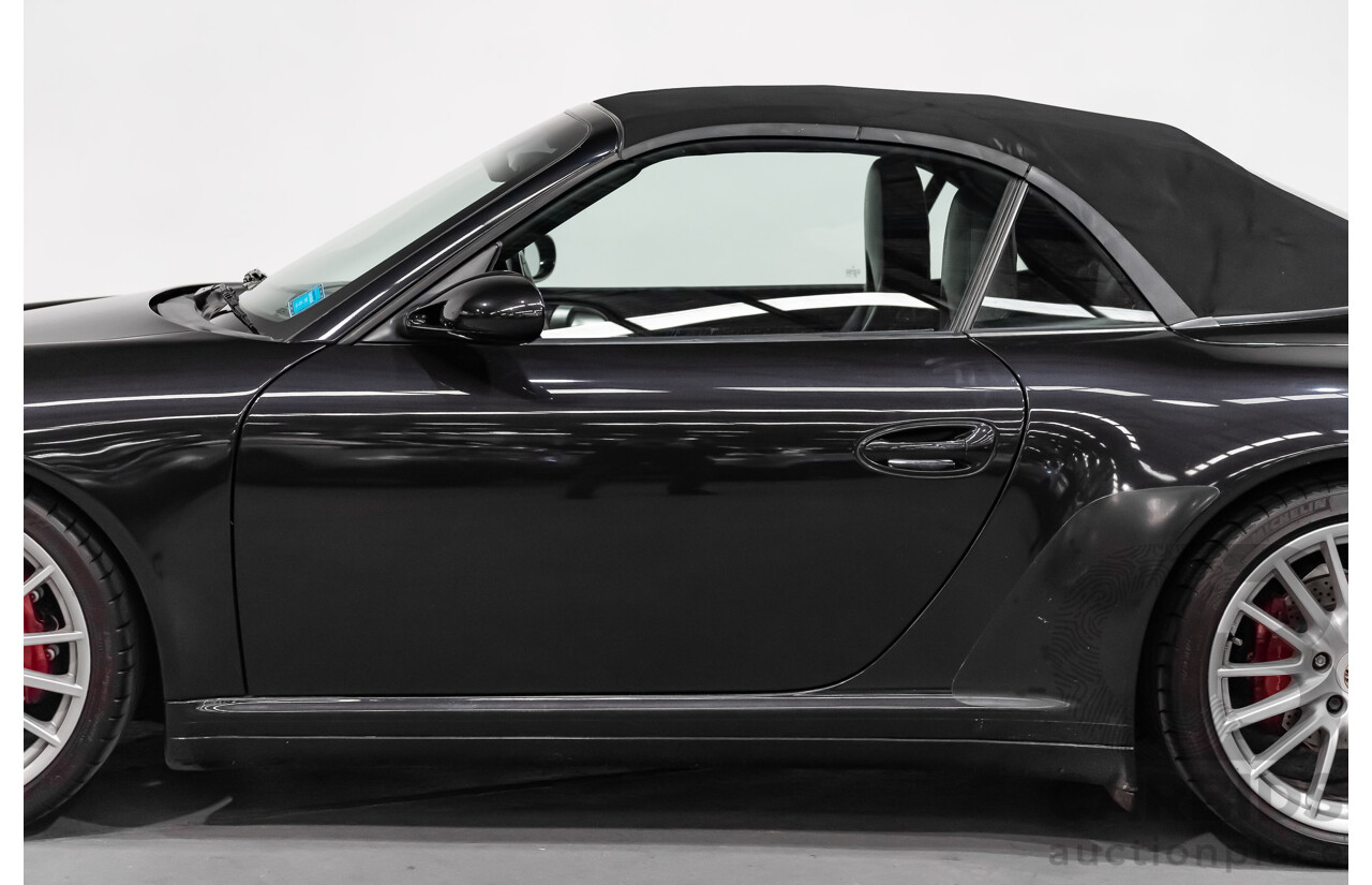 6/2005 Porsche 911 Carrera 4 997 Wide Body 2d Cabriolet Black 3.6L