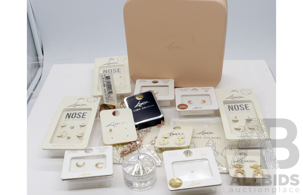 LOVISA Jewellery - Large Assortment of Brand New Items - Combined RRP $252