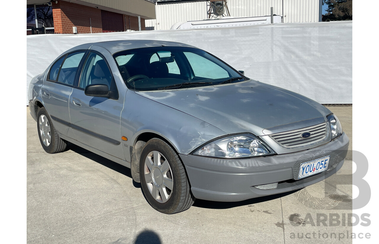 12/2001 Ford Falcon Forte AUII Intech E-Gas 4d Sedan Silver 4.0L