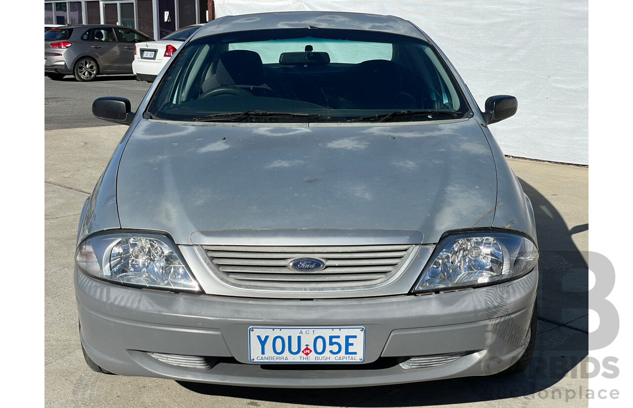 12/2001 Ford Falcon Forte AUII Intech E-Gas 4d Sedan Silver 4.0L