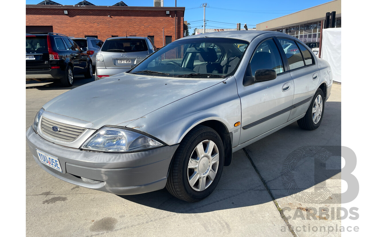 12/2001 Ford Falcon Forte AUII Intech E-Gas 4d Sedan Silver 4.0L