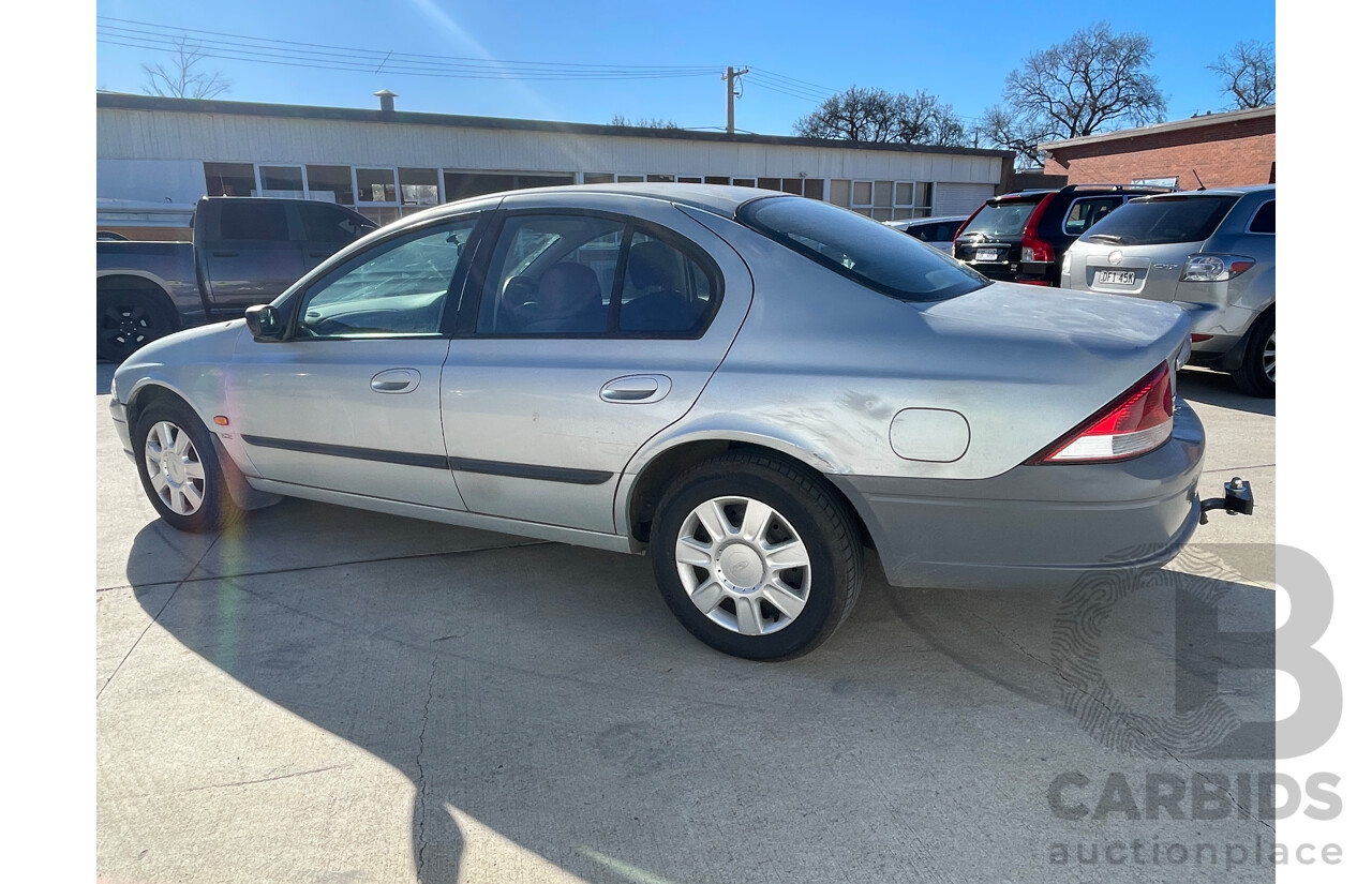 12/2001 Ford Falcon Forte AUII Intech E-Gas 4d Sedan Silver 4.0L