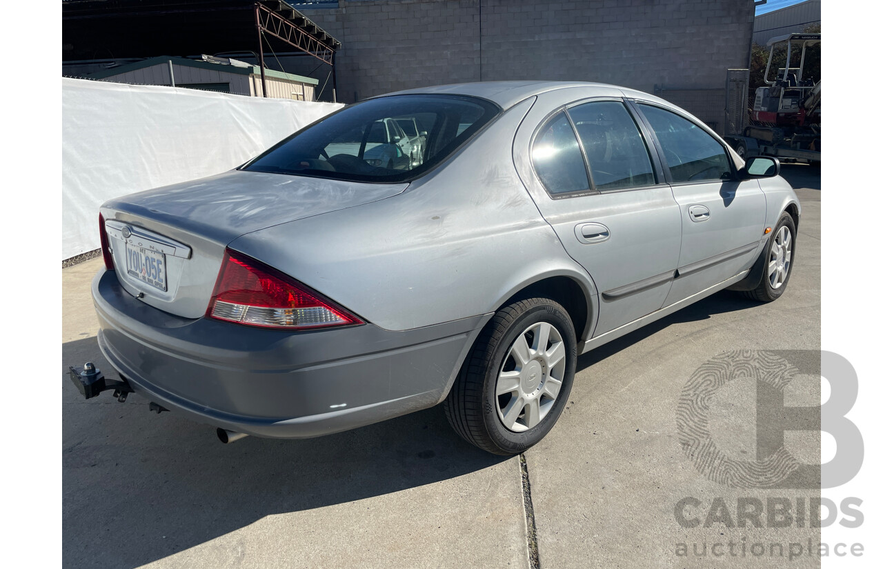 12/2001 Ford Falcon Forte AUII Intech E-Gas 4d Sedan Silver 4.0L