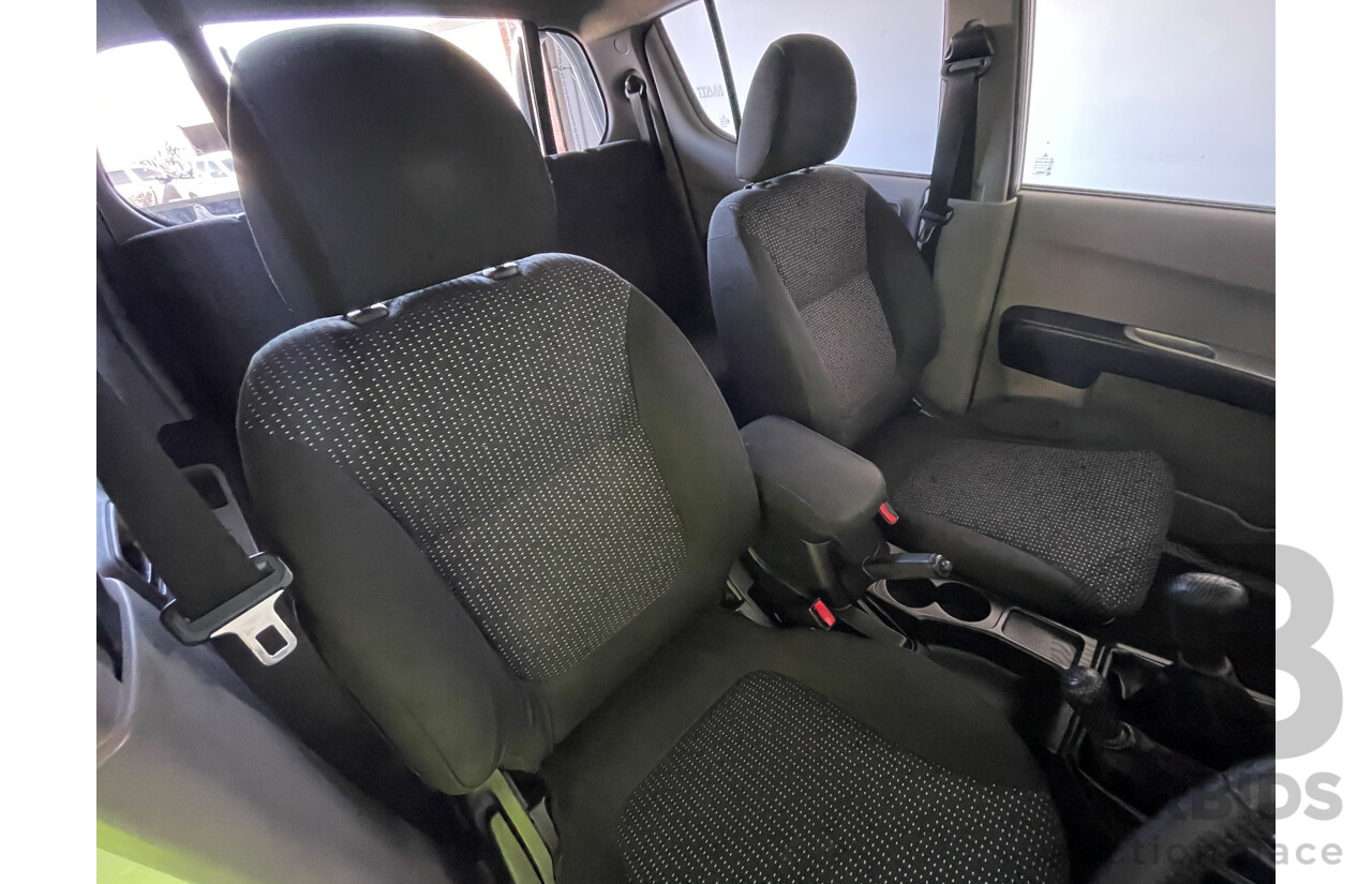 7/2012 Mitsubishi Triton Glx-R (4x4) MN MY12 Double Cab Utility White 2.5L