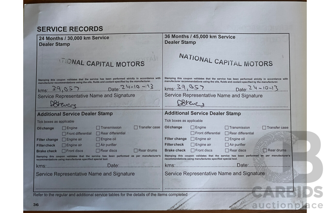 7/2012 Mitsubishi Triton Glx-R (4x4) MN MY12 Double Cab Utility White 2.5L