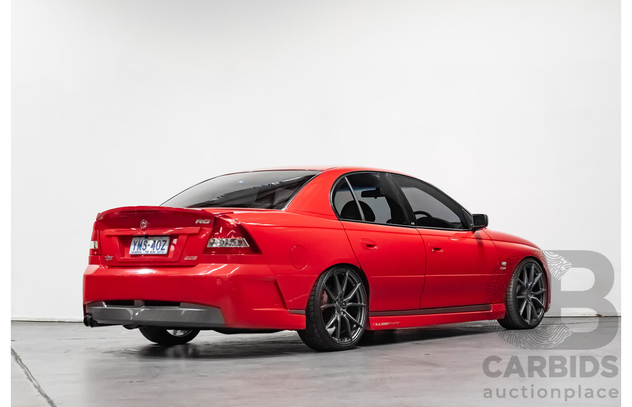 3/2004 Holden HSV Clubsport R8 VY II 4d Sedan Sting Red 5.7L - Supercharged