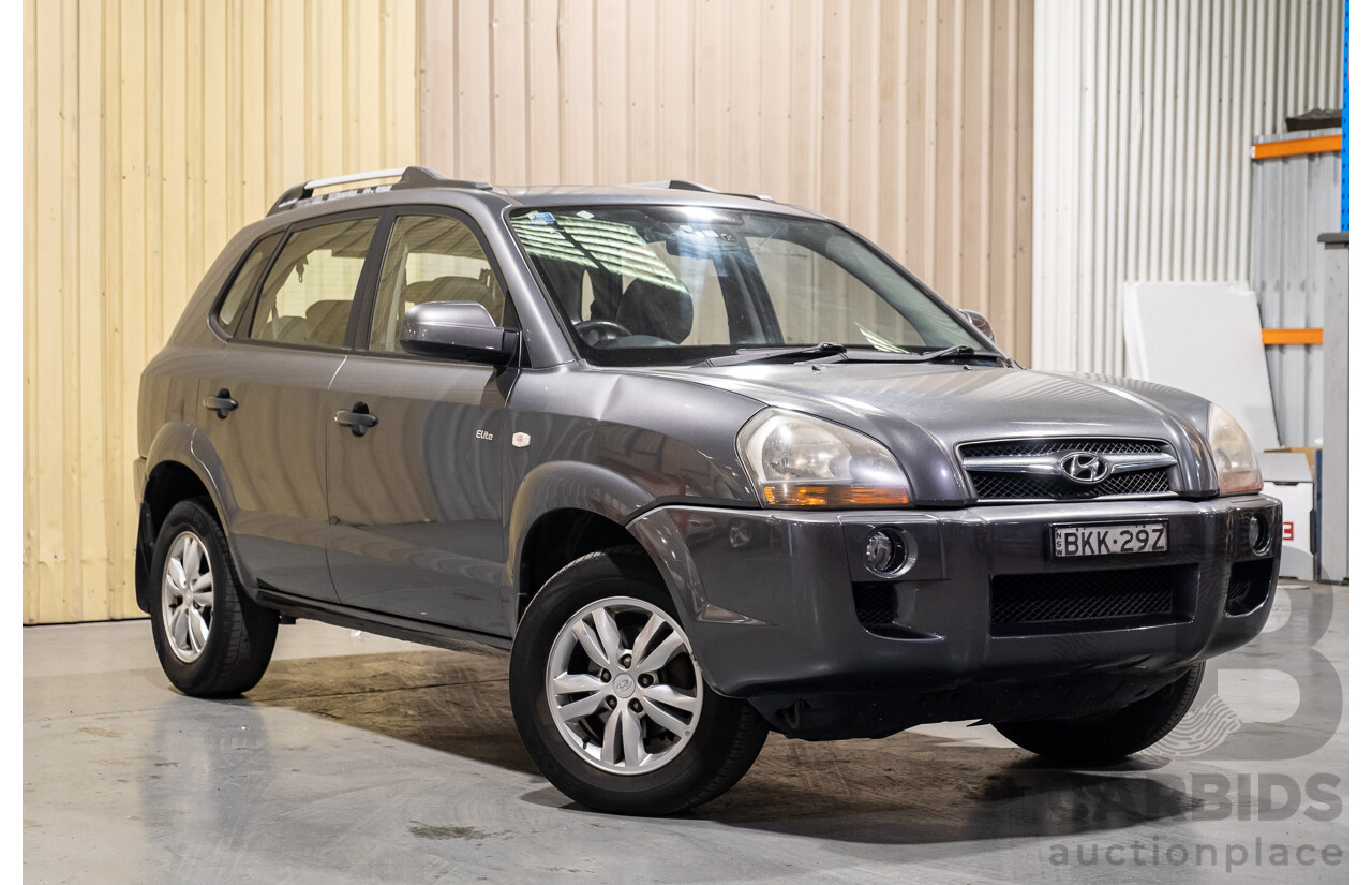 7/2009 Hyundai Tucson City Elite 08 UPGRADE 4d Wagon Grey 2.0L